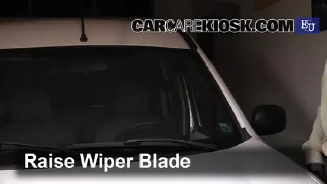 2001 Renault Kangoo Energy 1.4L 4 Cyl. Balais essuie-glace avant Changer les balais des essuie-glace